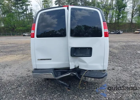 2021 Chevrolet Express Passenger Rwd 3500 Extended Wheelbase Lt from USA, damaged, VIN 1GAZGPF79M1309779